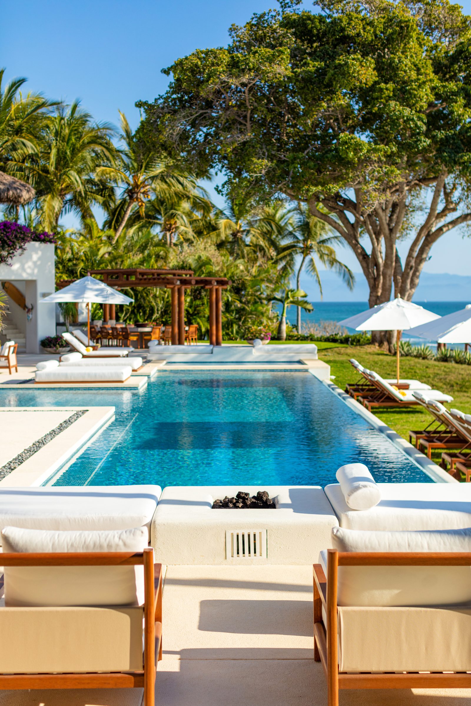 Ranchos Estates #2, Punta Mita: pool terrace